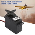 thumbnail image 3 of Servos à Rotation Continue à 360 Degrés Moteur à Engrenages pour Robots RC, Pratique, Facile à Installer et Compact & Économiseur d'Espace, 3 of 8