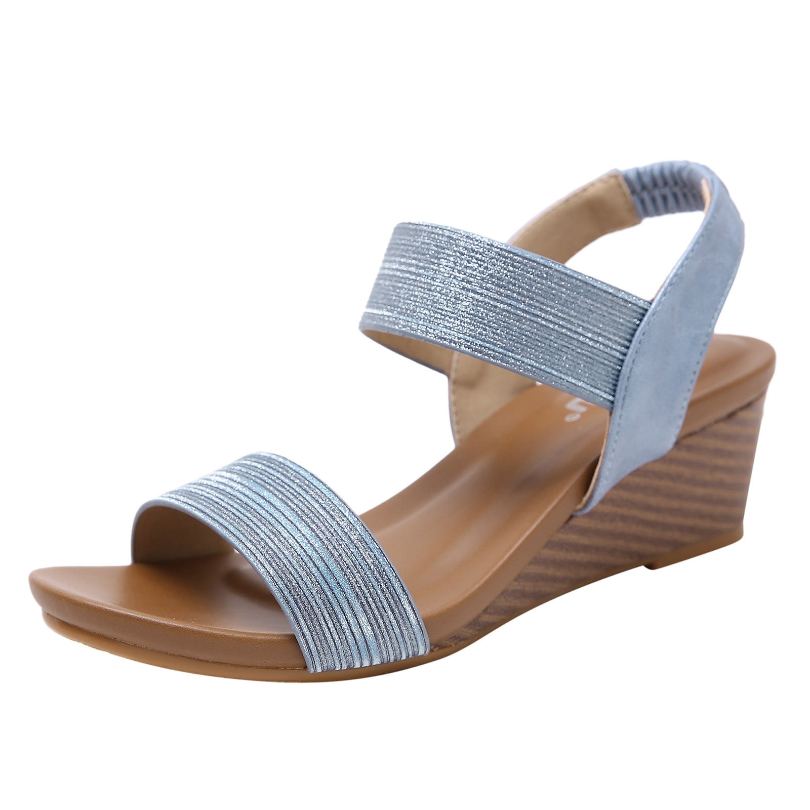Ladies Shoes Roman Style Solid Sequin 