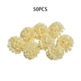thumbnail image 1 of 50Pcs Artificial Silk Floral Flower Head Hydrangea Wedding Party Decor Craft DIY, 1 of 8