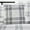 Black, White, variant on VHC Brands Plaid Pillow, Wheat, 18x18
