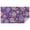 Purple Paisley and, variant on Red and Black Ethnic Geometric Pattern Rectangle Tablecloth 60"x84",Waterproof Polyester Rectangle Table Cloth, Wipeable Spillproof Polyester Tablecloth for Dining, Camping, Indoor and Outdoor