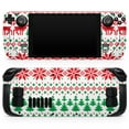 thumbnail image 5 of Design Skinz - Compatible with Steam Deck - Skin Decal Protective Scratch-Resistant Removable Vinyl Wrap Cover - Knitted Ugly Christmas Sweater V2, 5 of 5