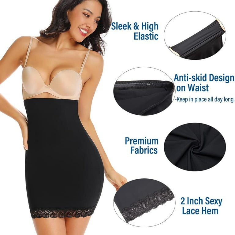 Under Dress Strapless Bodysuit Shapewear Slip Tummy Control Full Body  Shapewear - China Full Slips and Shapewear price