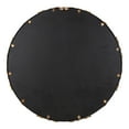 thumbnail image 4 of Kate and Laurel Brynley Decorative Wall Mirror, Gold 24" Diameter, 4 of 9