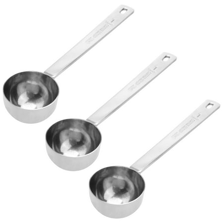 

Stainless Steel Coffee Spoon Long Handle Coffee Measuring Spoon Metal 1 Tablespoon Coffee Spoon Coffee Spoon 3 Piece Set