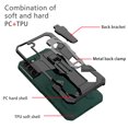 thumbnail image 3 of Dteck for Samsung Galaxy S23 Case with Back Clip Kickstand, Military Grade Shockproof Protective Cover Compatible Magnetic Car Mount,Green, 3 of 7