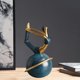 thumbnail image 3 of Estatuilla de yoga de resina, estatua decorativa de Yoga para niñas, escultura, , decoración, estantería de oficina en casa, decoración de D Baoblaze Figura de postura de yoga, 3 of 7