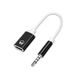 thumbnail image 1 of Adaptador para auriculares: cable de audio de 3,5 mm macho a hembra, cable de audio USB-C a Aux, compatible con reproductores MP3, ordenadores portátiles, tabletas y smartphones (1 unidad), 1 of 8