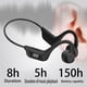 thumbnail image 3 of Auriculares inalámbricos de conducción ósea Open-Ear 360 Auriculares deportivos impermeables flexibles para reuniones de negocios deportivos Unidad de , negro, 3 of 10