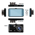 thumbnail image 4 of EGNMCR LCD DVR Video Dash Cam Recorder 1080P HD CAMERA Video Recorder Device 4.0 Inch IPS Night Vision G Sensor Loop Recording Wide-Angle Lens 140° Driving Recorder, 4 of 6