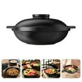 thumbnail image 3 of Lindbes Ceramic Rice Cooking Pot Casserole Braised Chicken Pot Ceramic Cooking Pot Kitchenware, 3 of 6