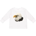 thumbnail image 3 of Inktastic Bald Eagle Boys or Girls Long Sleeve Toddler T-Shirt, 3 of 5