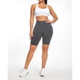thumbnail image 3 of VENUZOR Women's Yoga Shorts High Waist Workout Shorts Butt Lifting Tummy Control Running Shorts for Gym Biker Shorts Anti-Cellulite Scrunch Pants, 3 of 5
