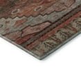 thumbnail image 3 of Addison Rugs Mayfield Premium Machine Washable Transitional Tribal Paprika Rectangle Rug, 1'8" x 2'6", 3 of 6