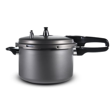 Barton 7.4-Quart Pressure Cooker Titanium Pressure Canner, With Release Valve, Compatible with Gas, Electric & Induction Cooking, Fast Cooking Stove Top Pot