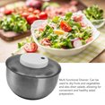thumbnail image 4 of Salad Spinner, Electric Durable Easy Operation Stainless Steel Basket Versatile Kitchen Tools Battery Powered  for Cooking, 4 of 7
