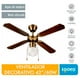 thumbnail image 3 of Ventilador de techo IGOTO V4208 Madera Con 3 Velocidades 102 cm, 3 of 3