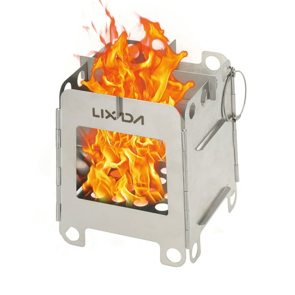 Outdoor Stove,Steel Tiny Stove Wood Stove Portable Stainless Steel Stove Picnic Outdoorli Firewood Outdoor Bbq Picnic Outdoorli (model 2) Picnic Outdoorli (model