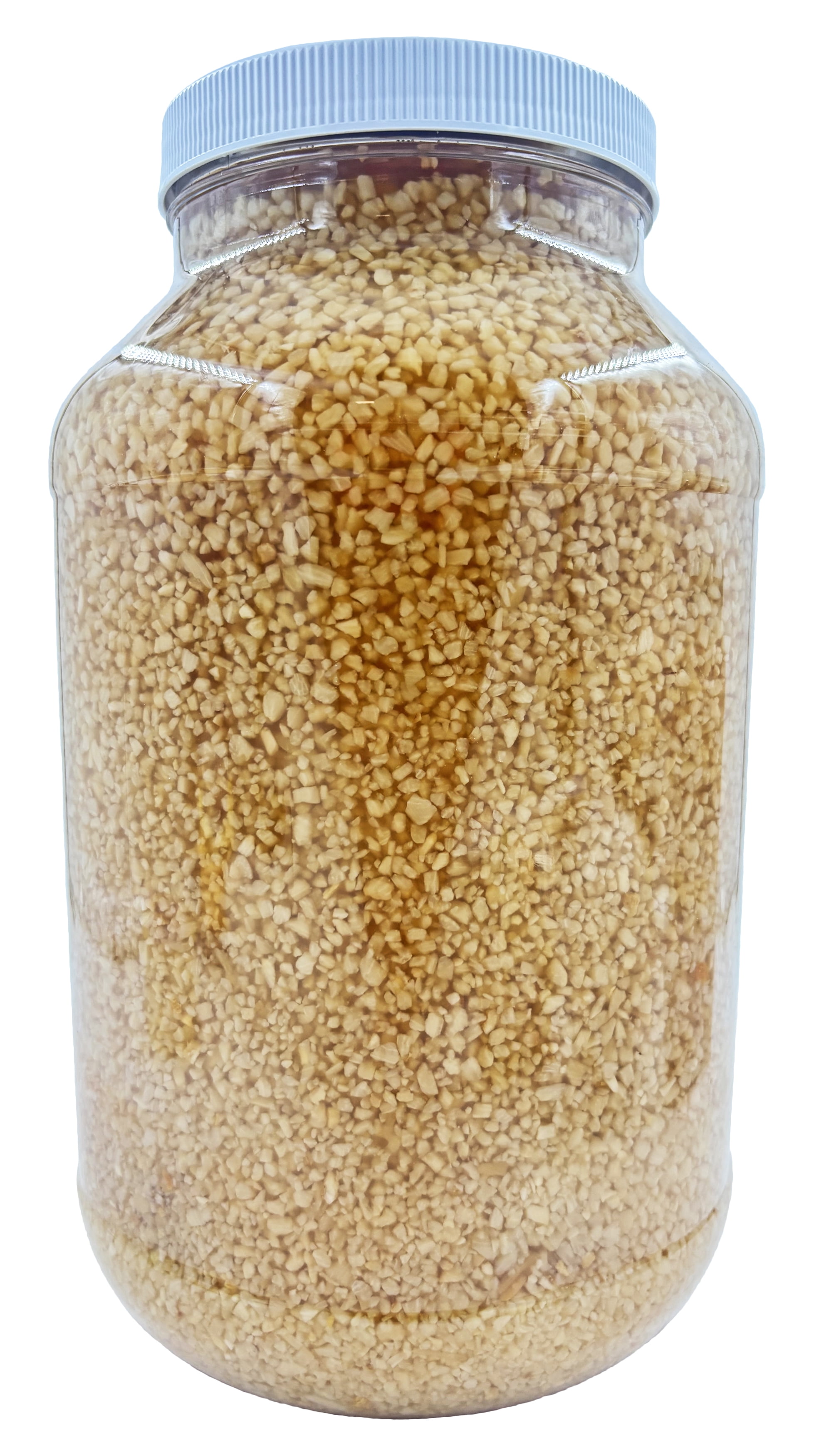 Porto Chopped Garlic In Water | Kosher | 1 Gallon