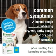 HomeoPet Cough 15 ml Homeopathic Remedy for Dogs Cats and Birds
