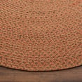thumbnail image 3 of SAFAVIEH Braided Ilbert Solid Cotton Reversible Area Rug, Multi, 5' x 8' Oval, 3 of 8