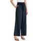 thumbnail image 4 of Pantalones de pierna ancha para mujer INSPIRE CHIC con bolsillos, nudo en la cintura alta, pantalones palazzo plisados XL en color marino, 4 of 6