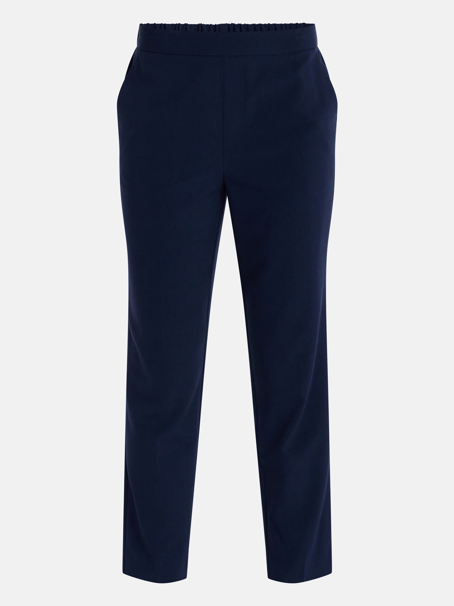 Time and Tru Women's Tapered Pull on Pants, 27" Inseam, Sizes XS-XXXL