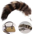 thumbnail image 4 of Cute Animal Tail Keychain Plush Key Rings Cosplay Furs Toy Car Charm Practical Pendant for Handbags and Backpacks, 4 of 4