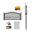 Strongway Single-Swing Automatic Gate Opener - 12ft.L, 450-Lb. Capacity ...