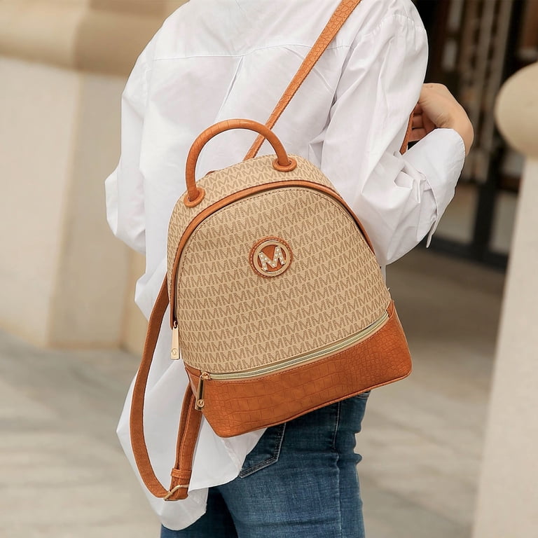 MKF Collection Denice Signature Women Backpack, Bookbag  display picture 2