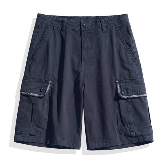 Fheaev Cargo Shorts For Men Men's Sports Leisure Multi-Pockets Relaxed Summer Shorts Pants