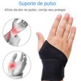thumbnail image 3 of Muñequera ajustable para túnel carpiano, soporte para muñeca, alivio del dolor, vendaje para muñeca Tmvgtek 5bq9ja2fy8zj3yb4, 3 of 9