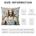 thumbnail image 5 of RUIYC Christian Gifts for Women Throw Pillow Covers,Inspirational Religious Gifts for Women,Mom,Wife,Friends,Catholic Gifts for Women,Birthday Christmas Square Cushion, 5 of 5