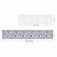 thumbnail image 3 of Blue and White Porcelain Table Runner Seasonal Spring Summer Farmhouse Indoor Kitchen Anniversary Wedding Dining Table Decorations for Home Party, 3 of 7