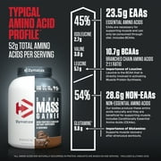 Dymatize Super Mass Gainer, Rich Chocolate, 6 lbs
