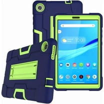 Mignova for Lenovo Tab M8 Gen 3 2022 Model Tab Case for Lenovo Smart Tab M8 / Smart Tab M8 TB-8505F 8505X 8505FS Case Soft Silicone Hard Back Shell Kids Friendly Cover Built in Kickstand (Navy Green)