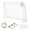 6x8FT, variant on AuraLane 6x12ft Soccer Goal, Large Portable Steel Soccer Net with High-Strength Nets for Backyard Training, Kids & Youth Use