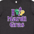 thumbnail image 4 of Inktastic I Love Mardi Gras Youth T-Shirt, 4 of 5