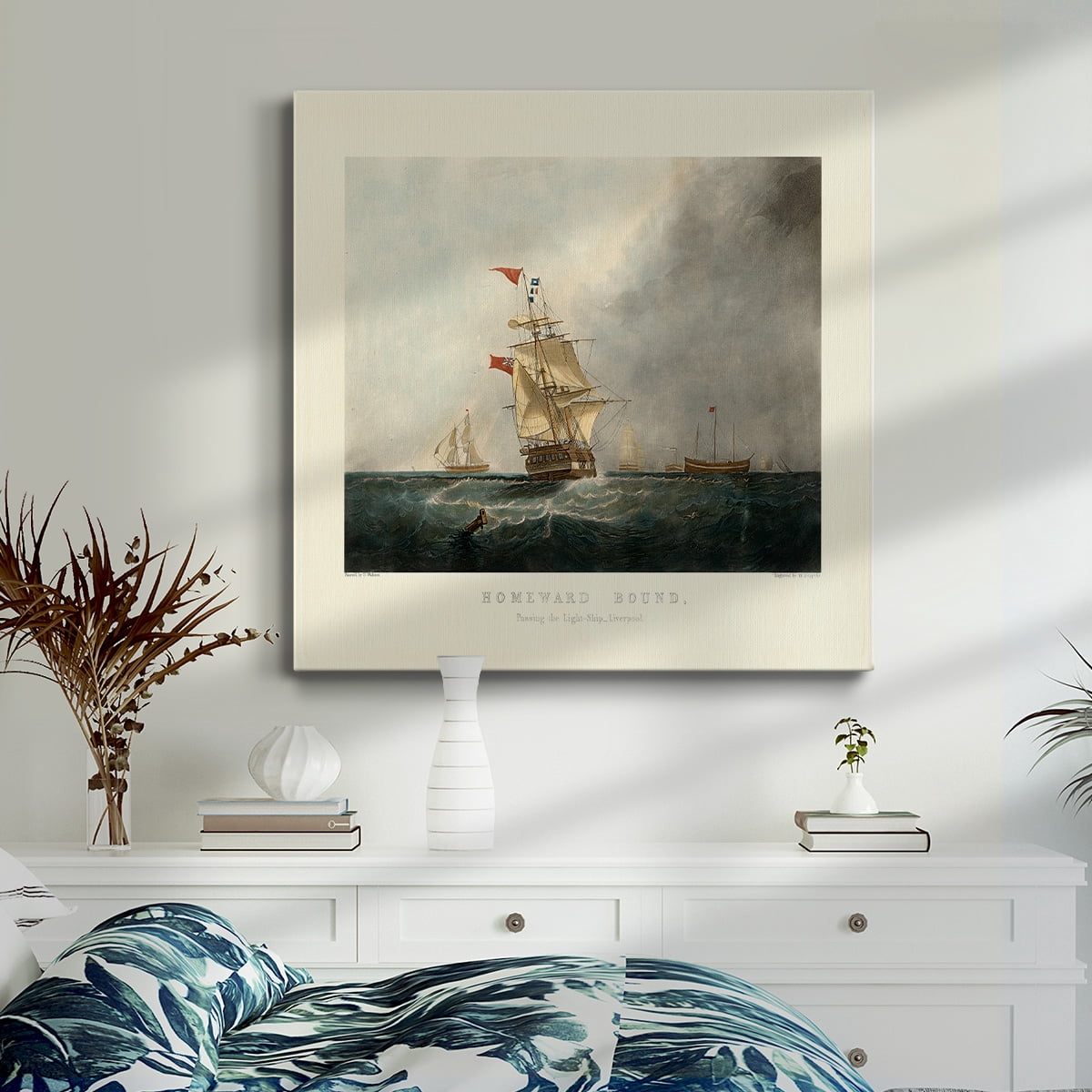 Wexford Home Homeward Bound-Premium Gallery Wrapped Canvas, 10" x 10" - Ready to Hang