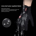 thumbnail image 4 of Gants d'Hiver Écran Tactile Résistant à l'Eau Thermique pour la Course à Pied Conduite Randonnée Coupe-Vent Cadeaux Chauds pour les Hommes et les Femmes, 4 of 9