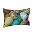 thumbnail image 2 of Fotbe Easter Egg1 Pillow Cases - Envelope Closure - Luxury, Extra Soft, Cooling Pillow Covers - Wrinkle, Fade, Stain Resistant-20"x30", 2 of 9
