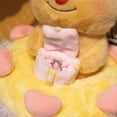 thumbnail image 7 of Hand-held Flower Butter Little Bear Plush Toy Stuffed Animal Soft Doll Plushi Pillow Creative Wedding Bouquet Valentine Decor, 7 of 7