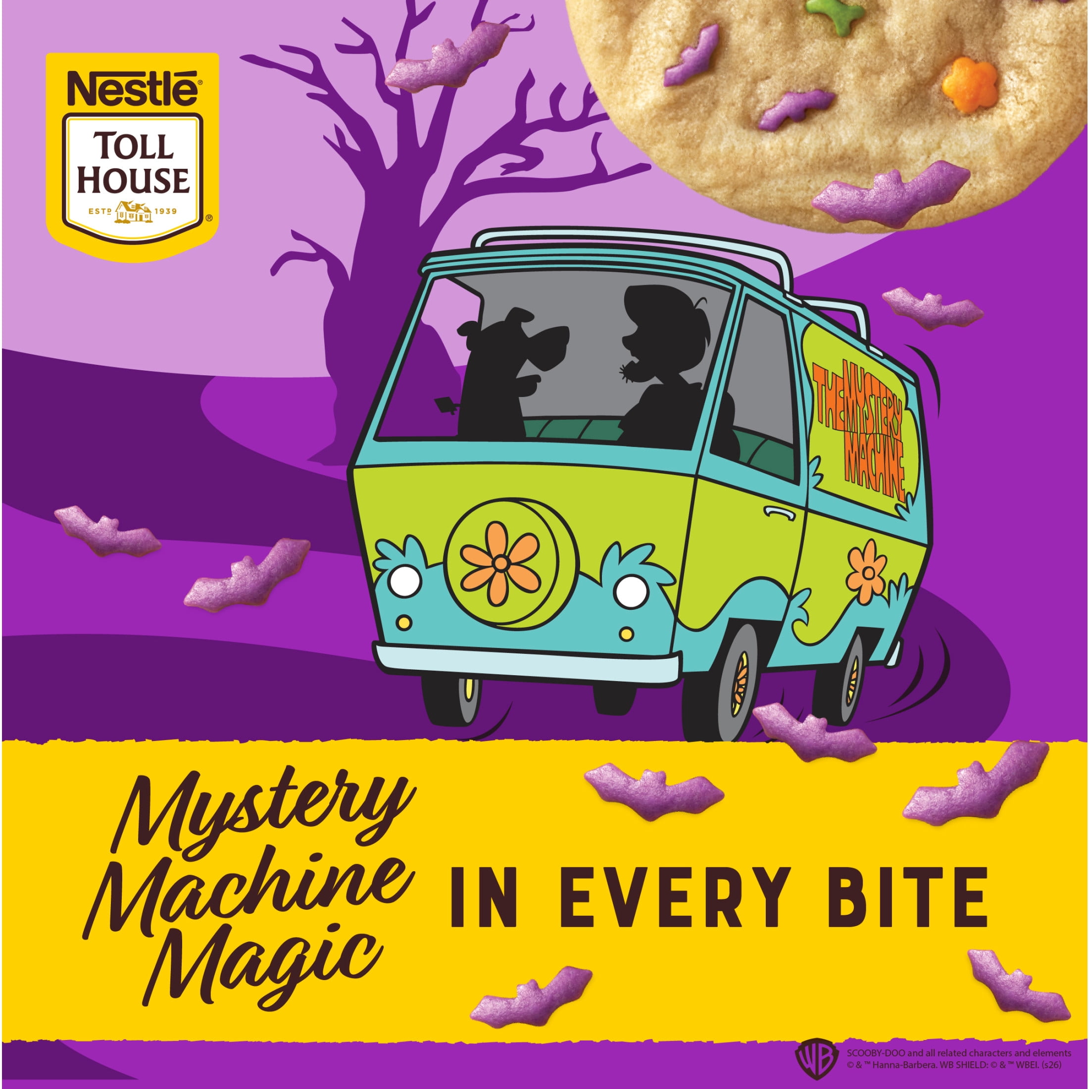 Nestle Toll House Scooby Doo Sugar Cookie Dough, Scooby Snacks, Halloween Cookies, 20 Cookies 14 oz