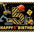 thumbnail image 4 of Construction Theme Happy Birthday Banner Kids Decor Dig In Party Decoration for Birthday Party Kids Celebration Indoor Decoration, 4 of 8