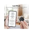 thumbnail image 2 of Air Tag Black 2 Pack Bluetooth Tracker Work With Apple Find My IOS Only Key Finder Item Locator Smart Tag Key Ring Lanyard For Keys Luggage Wallet Replaceable Battery, 2 of 5