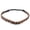 Coffee, variant on Fashion Elastic Stretch Hair Braided Headband Classic Wide Braids Synthetic Hair Band Hair Piece Women Beauty Accessory (Light Brown)