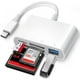 thumbnail image 1 of Lector de tarjetas SD USB-C ChiaOpio 4 en 1 con CompactFlash/SD/USB, 1 of 8