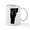 White, variant on CafePress - Vermont Initials - 11 oz Ceramic Mug - Novelty Coffee Tea Cup