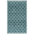 thumbnail image 2 of SAFAVIEH Arizona Shevon Trellis Polyester Machine Washable Area Rug, Green, 4' x 6', 2 of 13