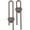 Brown, variant on KidCo 2 Count Sliding Cabinet and Drawer Lock for Child Safety, Plastic, White